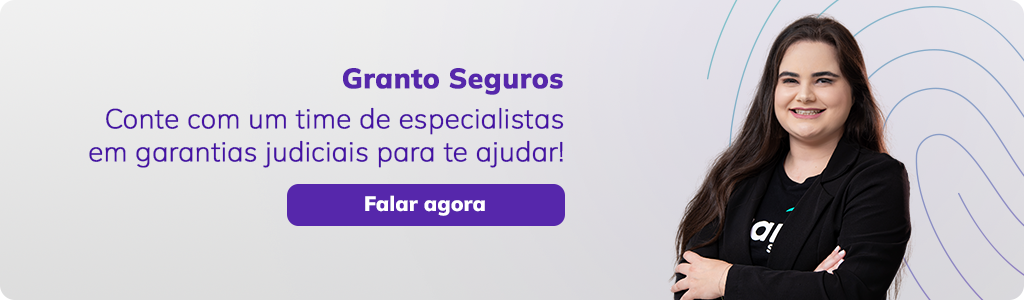 Título: Granto Seguros
Texto de apoio: Conte com um time de especialistas em garantias judiciais para te ajudar!
CTA: Falar agora
Seguro Garantia Administrativo de Créditos Tributários