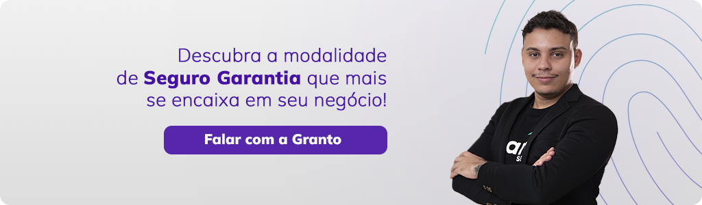 Texto de apoio: Descubra a modalidade de Seguro Garantia que mais se encaixa em seu negócio!
CTA: Falar com a Granto
Seguro Garantia Executante Concessionário