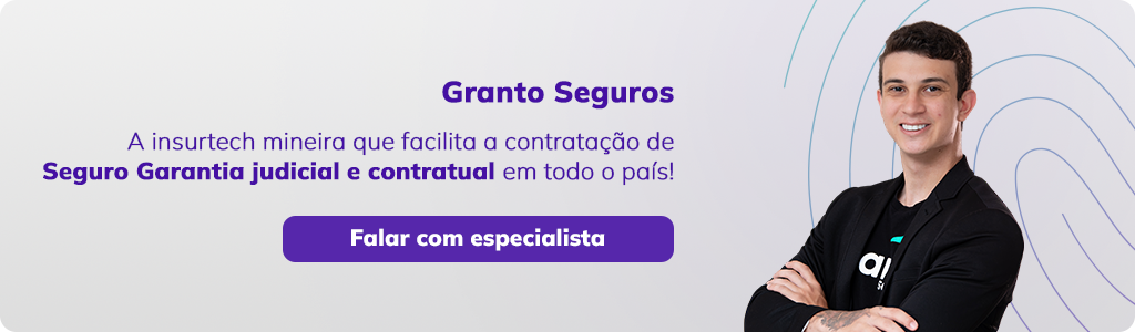 Título: Granto Seguros
Texto de apoio: A insurtech mineira que facilita a contratação de Seguro Garantia judicial e contratual em todo o país!
CTA: Falar agora
aumentar a receita