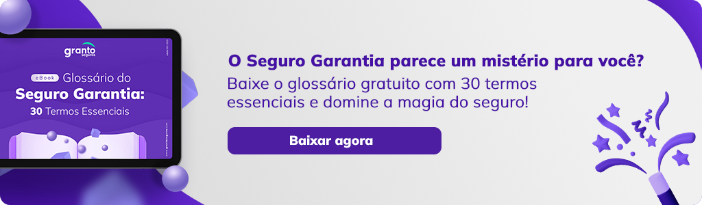 Título: O Seguro Garantia parece um mistério para você?
Texto de apoio: Baixe o glossário gratuito com 30 termos essenciais e domine a magia do seguro! 
Seguro Garantia Processo Trabalhista
